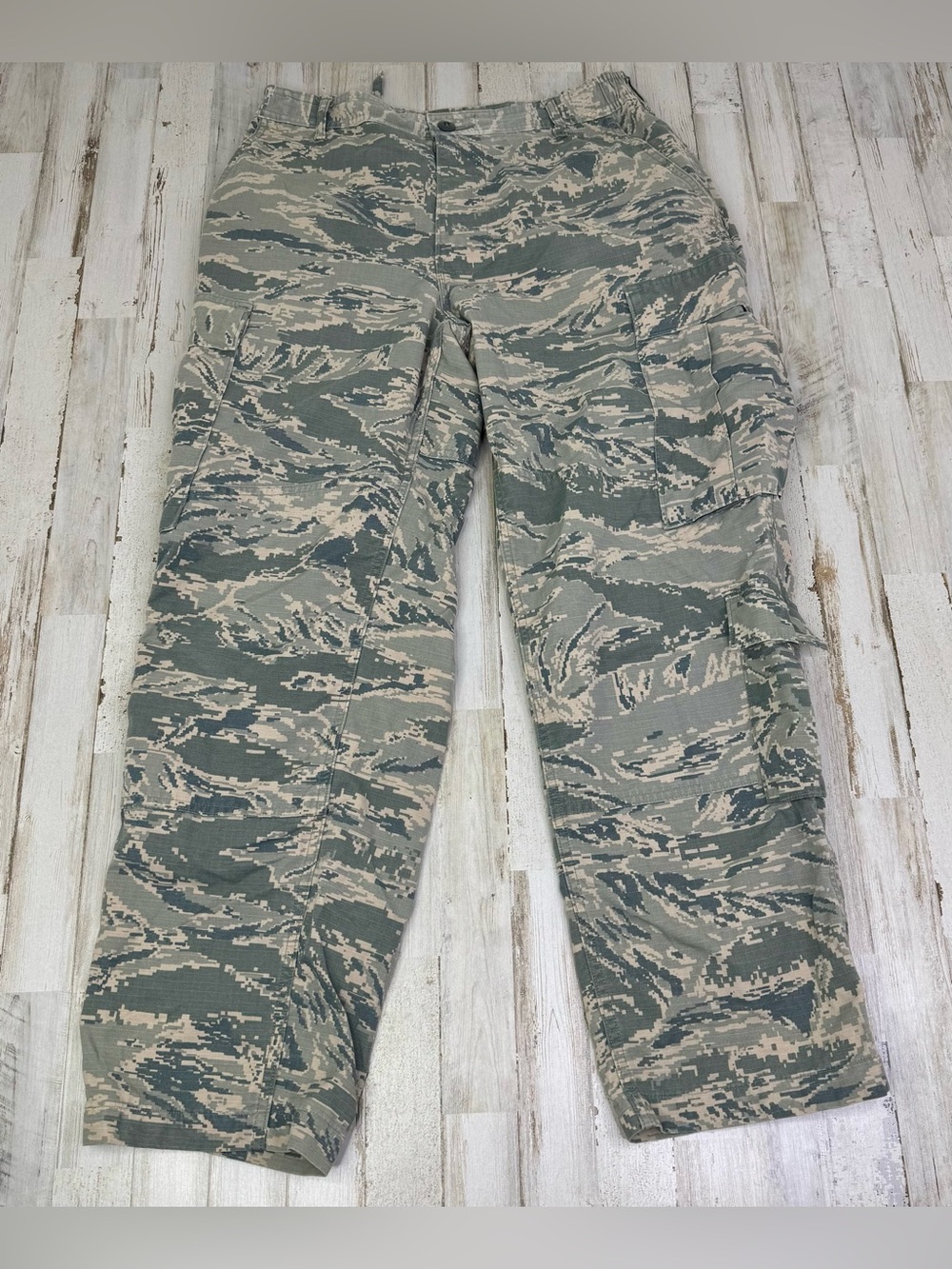 US Air Force Pant Mens 32x29 Camo Cargo Military Uniform Combat